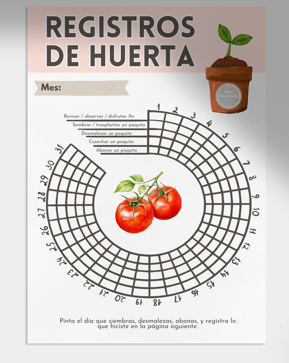 Tracker | Registros de Huerta