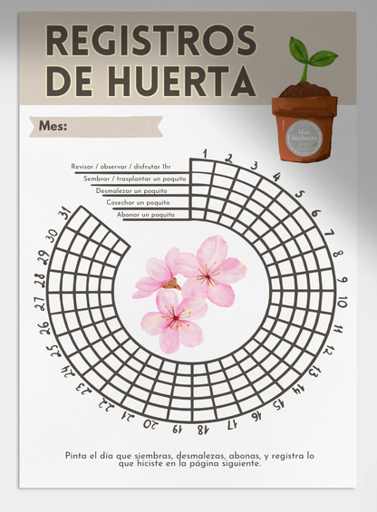 Tracker | Registros de Huerta
