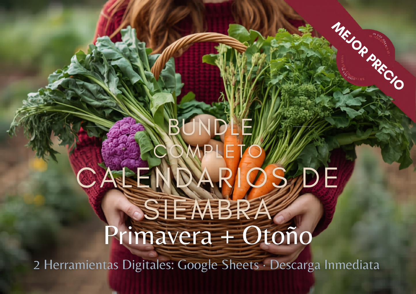 Bundle Calendarios de Siembra — Primavera + Otoño | Google Sheets